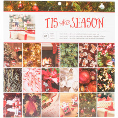 Tis The Season Photo Real 12x12 Paper Pad