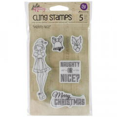 Cling Stamps - Merry Nice