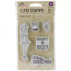 Cling Stamps - Merry Nice