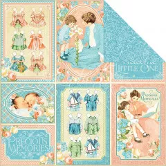 Precious Memories Designpapier - Pat-A-Cake