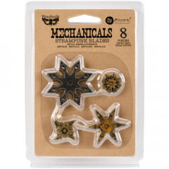 Finnabair Mechanicals Metal Embellishments - Steampunk Blades