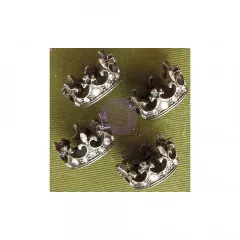 Memory Hardware Embellishments - French Regalia Crowns I