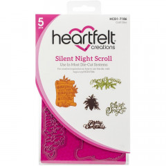 Cut and Emboss Dies - Silent Night Scroll