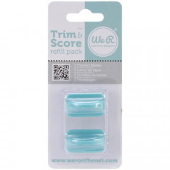 Verpackung We R Trim & Score Refill Pack mit 2 Titanium Blades, Vorderseite