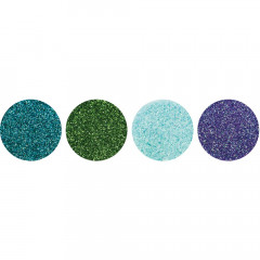 Nuvo Pure Sheen Glitter Set - Peacock Feathers