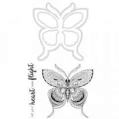 KaiserCraft Dies Stamps - Butterfly