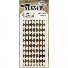 Tim Holtz Layered Stencil - Harlequin