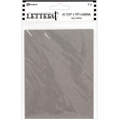 Ranger Letter It Cardstock Grey