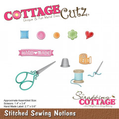 CottageCutz Die - Stitched Sewing Notions