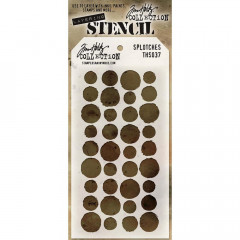 Tim Holtz Layered Stencil - Splotches