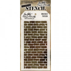 Tim Holtz Layered Stencil - Bricked