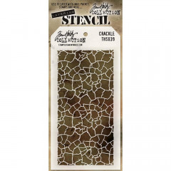 Tim Holtz Layered Stencil - Crackle