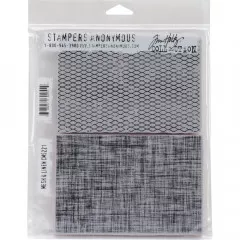 Cling Stamps Tim Holtz - Mesh and Line
