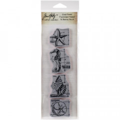 Cling Stamps Tim Holtz - Mini Blueprint Strips Nautical