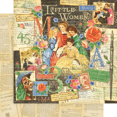 Little Women Designpapier - Little Women