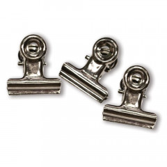 Idea-Ology Hinge Clips Antique Nickel