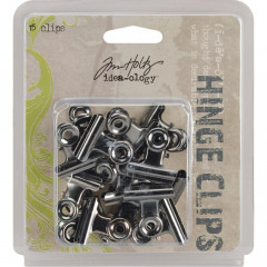 Idea-Ology Hinge Clips Antique Nickel