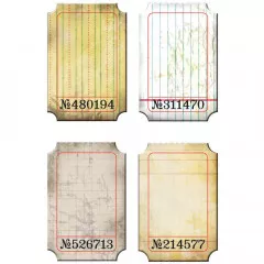 Journaling Tickets - Verzeichnis-Etiketten