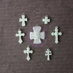 Archival Cast Embellishments - Crosse Icons