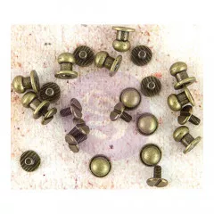 Memory Hardware Embellishments - Metal Knobs