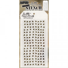 Tim Holtz Layered Stencil - Stitched