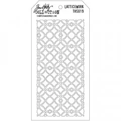 Tim Holtz Layered Stencil - Latticework