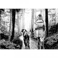 Unmounted Rubber Stamps - Winter Walkies