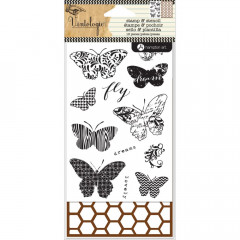 Stamp and Stencil Set - Butterflies