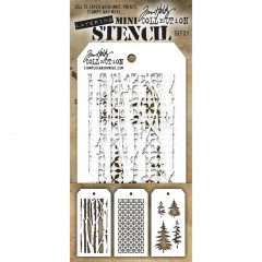 Tim Holtz Mini Layered Stencil Set 21