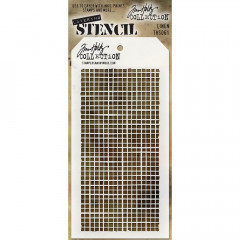 Tim Holtz Layered Stencil - Linen