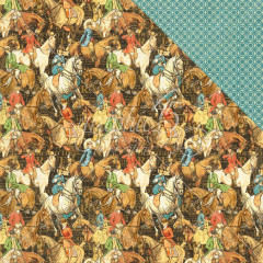 Off To The Races Designpapier - Hot To Trot