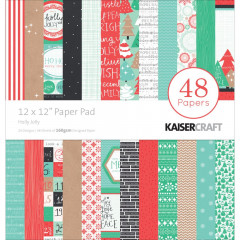 Holly Jolly 12x12 Paper Pad