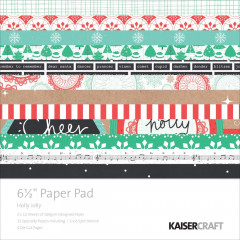 Holly Jolly 6.5x6.5 Paper Pad