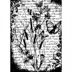 Cling Rubber Stamps - Flutter