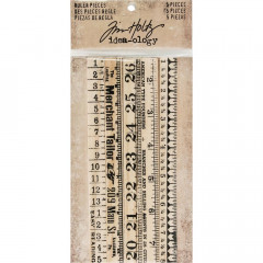 Idea-Ology Wooden Ruler Pieces