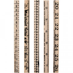 Idea-Ology Wooden Ruler Pieces