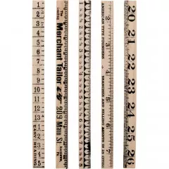 Idea-Ology Wooden Ruler Pieces