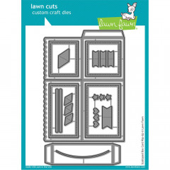 Lawn Cuts Craft Die - Scalloped Box Card Pop-Up