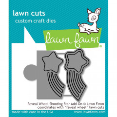 Lawn Fawn Dies - Reveal Wheel Shooting Star Add-On