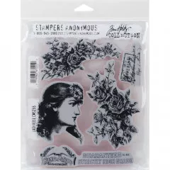 Cling Stamps Tim Holtz - Lady Rose