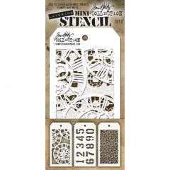 Tim Holtz Mini Layered Stencil Set 2