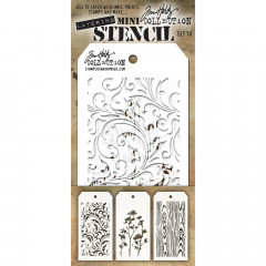 Tim Holtz Mini Layered Stencil Set 10