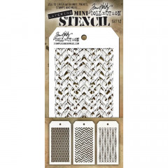 Tim Holtz Mini Layered Stencil Set 12