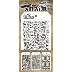 Tim Holtz Mini Layered Stencil Set 14