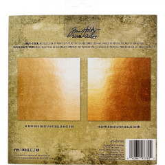 Idea-Ology 8x8 Paper Stash - Kraft Metallic 2