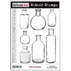 Darkroom Door Cling Stamps - Bottles