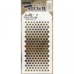 Tim Holtz Layered Stencil - Gradient Hex