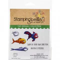 Stamping Bella Cling Stamps - Oddball Fish Set