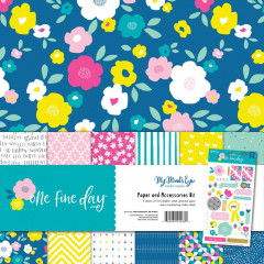 One Fine Day 12x12 Paper and Accessories Kit