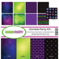 Zombie Party 12x12 Collection Kit